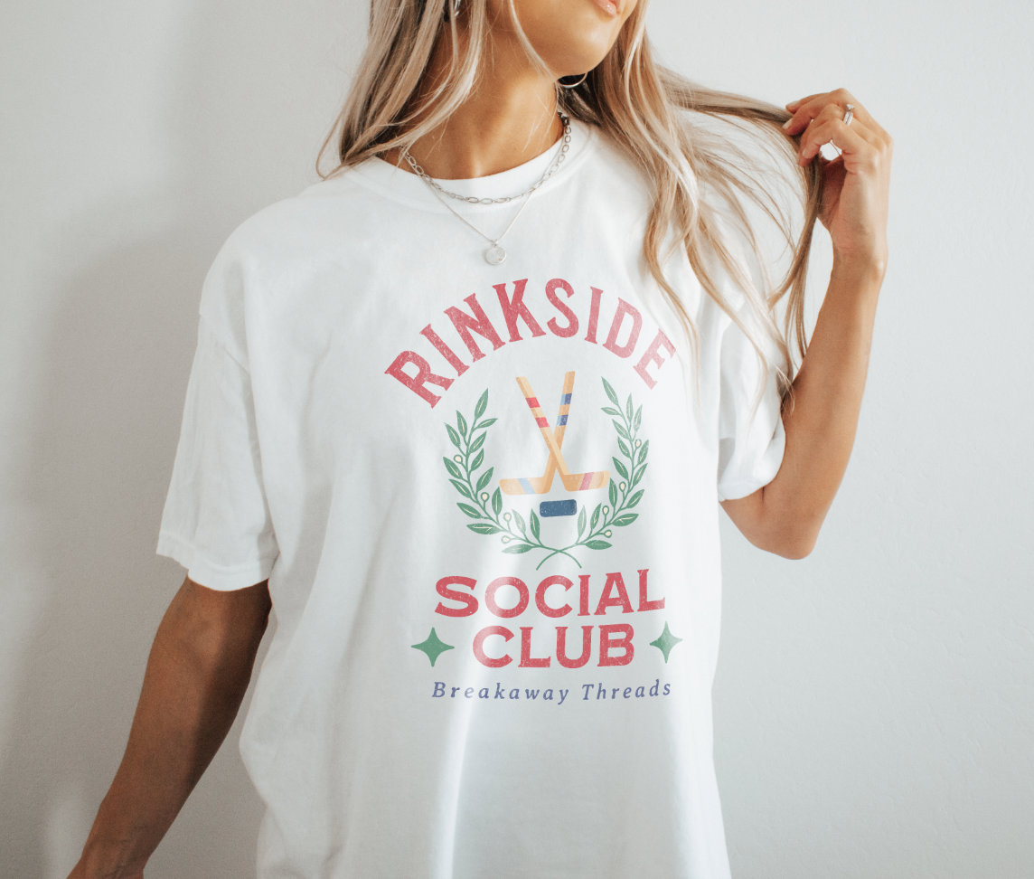 Rinkside Social Club Comfort Colors Unisex Garment-Dyed T-shirt