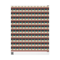 Rinkside Reindeer Wrapping Paper