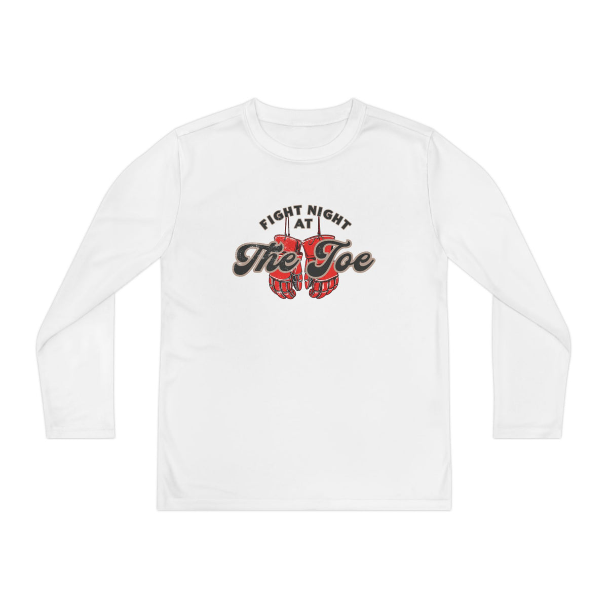 Fight Night at the Joe Youth Long Sleeve Competitor Tee