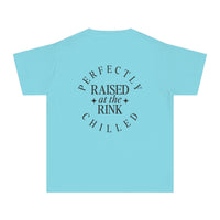 Raised at the Rink Comfort Colors Youth Midweight Tee