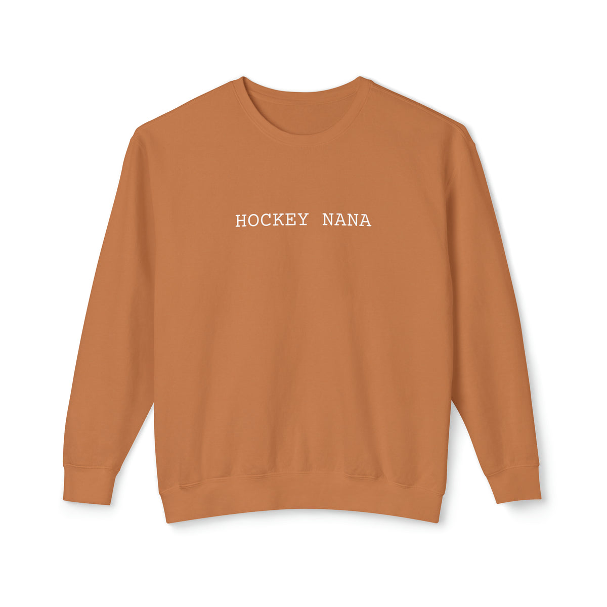 Hockey Nana Comfort Colors Unisex Lightweight Crewneck Sweatshirt