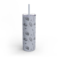 Hockey Matte Tumbler, 20oz