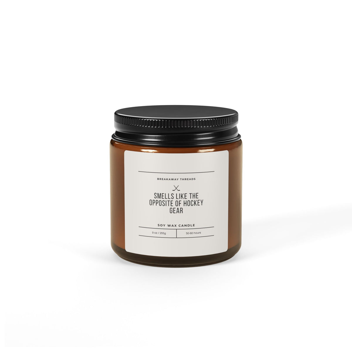 Smells Like The Opposite of Hockey Gear Scented Soy Candle