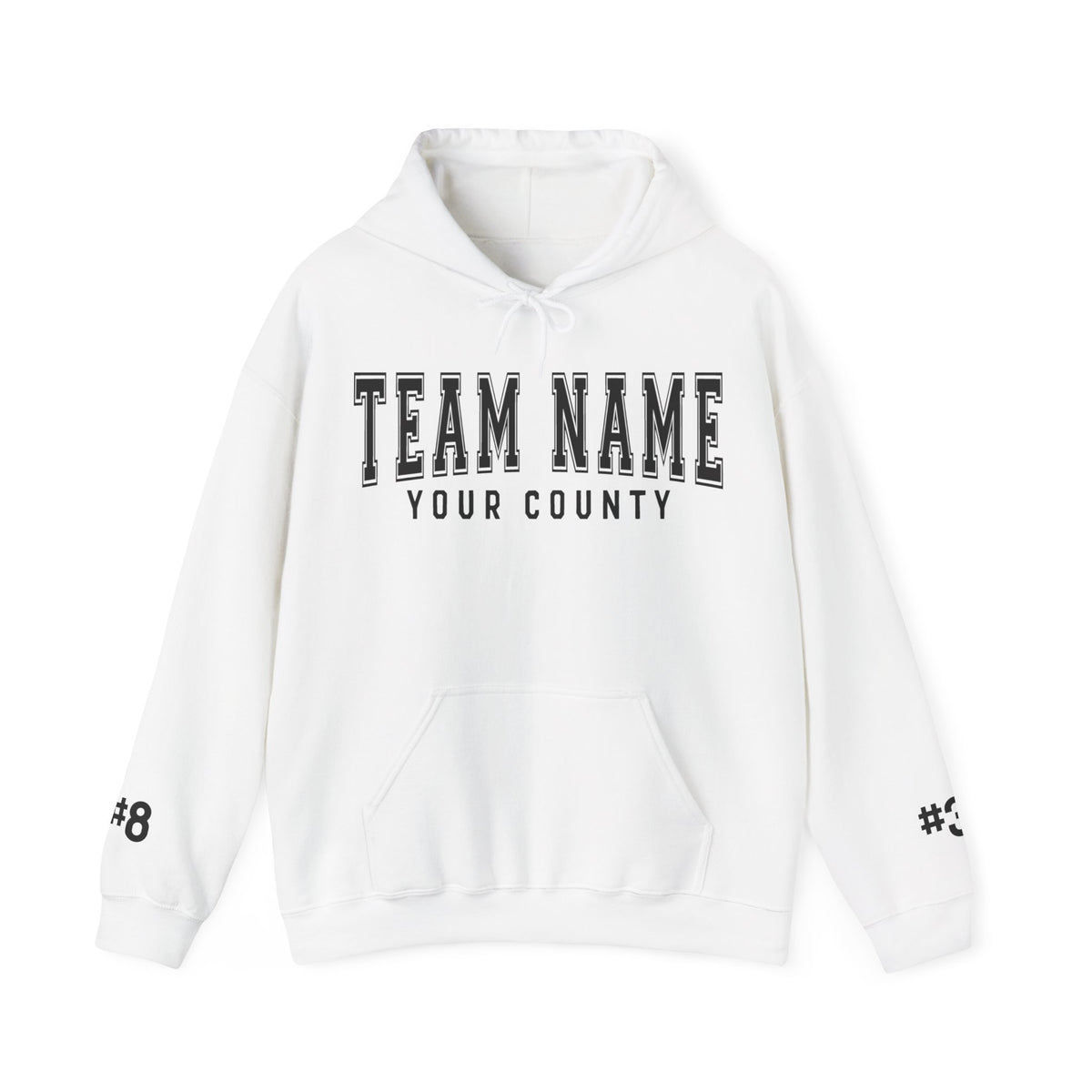 Custom Team Gildan Unisex Heavy Blend™ Hooded Sweatshirt