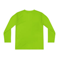 No Luck Needed Yeti Goalie Youth Long Sleeve Competitor Tee