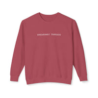 Breakaway Threads Comfort Colors Unisex Lightweight Crewneck Sweatshirt