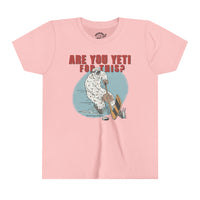 Are You Yeti For This Youth Short Sleeve Tee