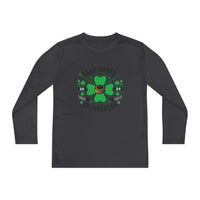 Slap Shots and Shamrocks Youth Long Sleeve Competitor Tee