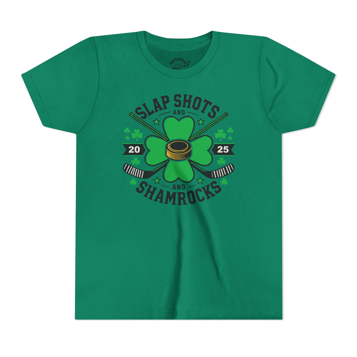 Slap Shots and Shamrocks Youth Short Sleeve Tee