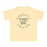 Raised at the Rink Comfort Colors Youth Midweight Tee