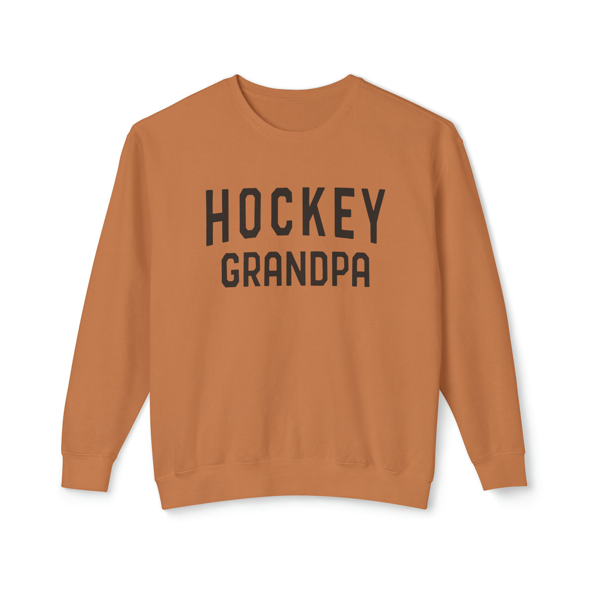 Hockey Grandpa Comfort Colors Unisex Lightweight Crewneck Sweatshirt