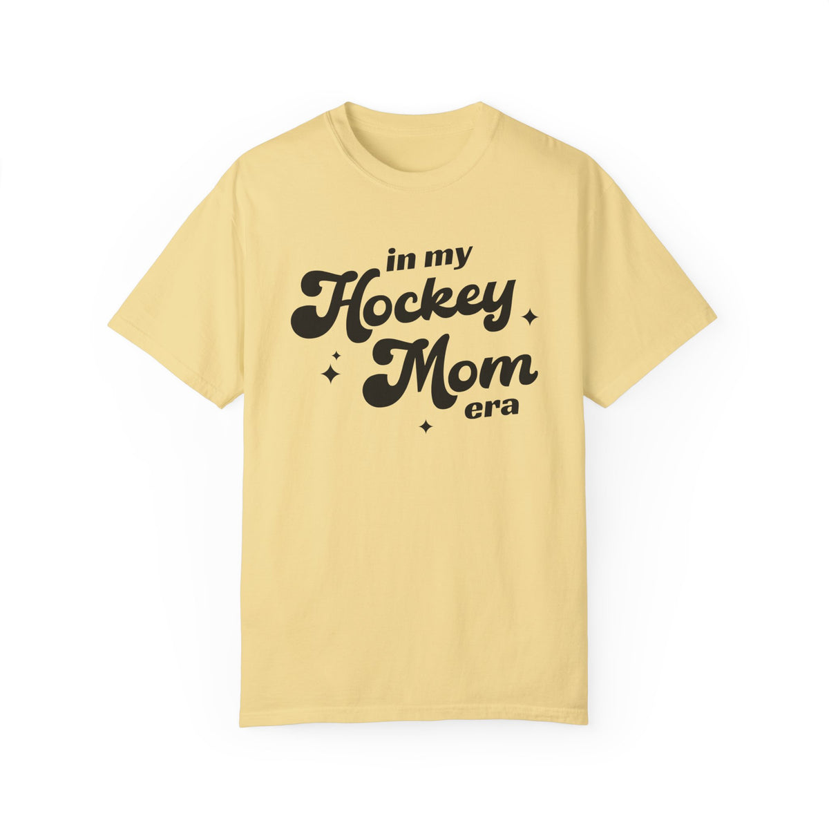 In My Hockey Mom Era Comfort Colors Unisex Garment-Dyed T-shirt