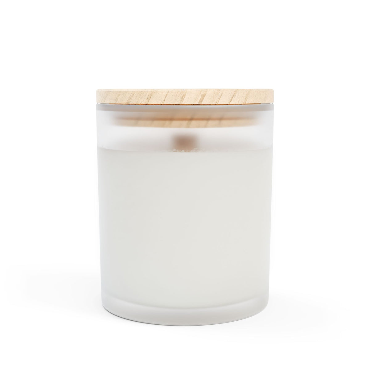 The Calming Scent of the End of Hockey Season Frosted Glass Candle, 11oz