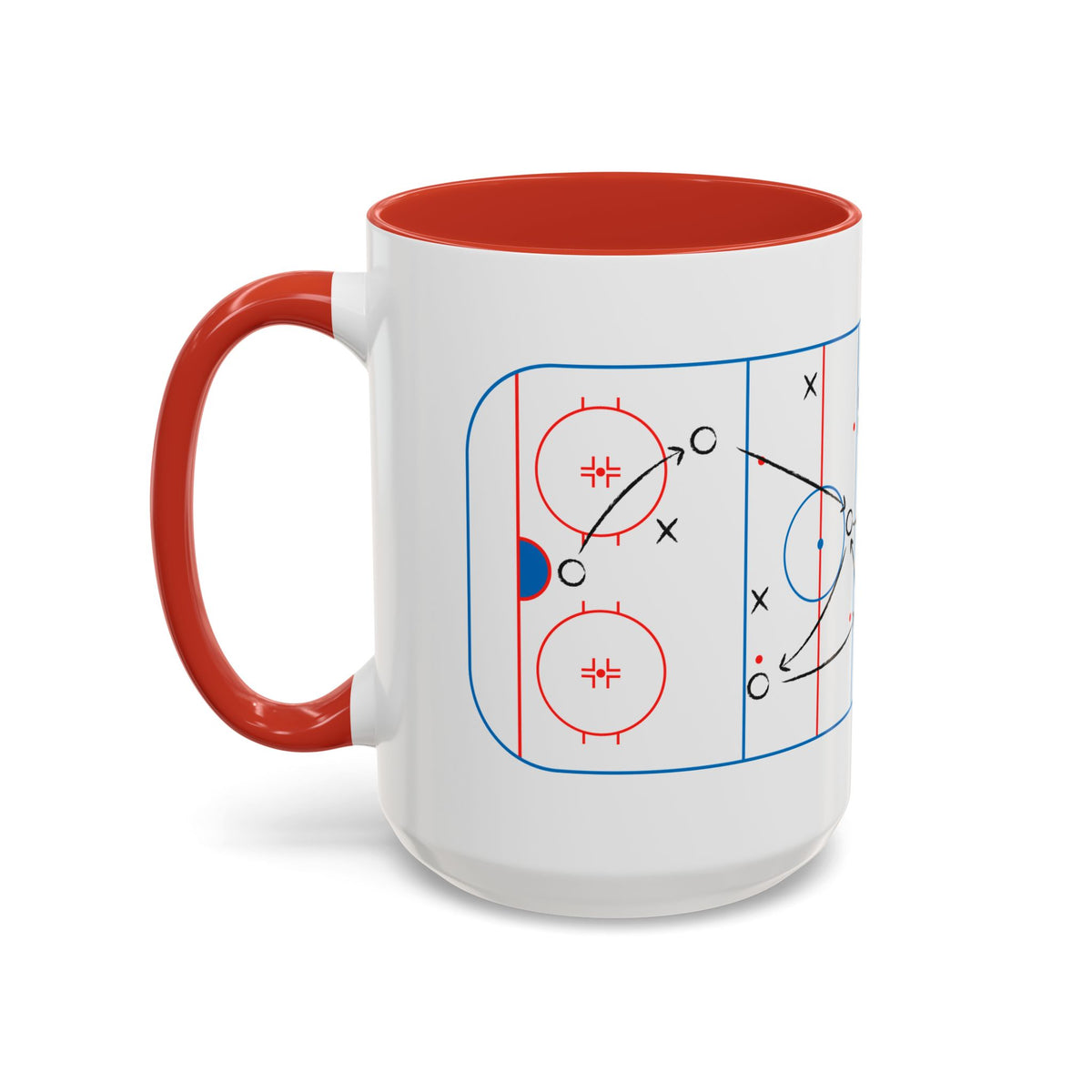 Eat Sleep Hockey Repeat Coffee Mug