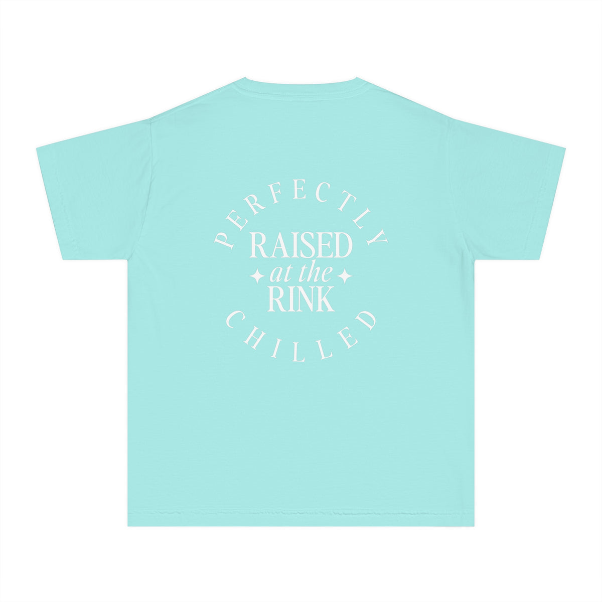 Raised at the Rink Comfort Colors Youth Midweight Tee