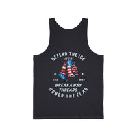 Defend the Ice Honor the Flag Unisex Jersey Tank