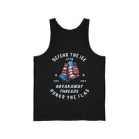 Defend the Ice Honor the Flag Unisex Jersey Tank