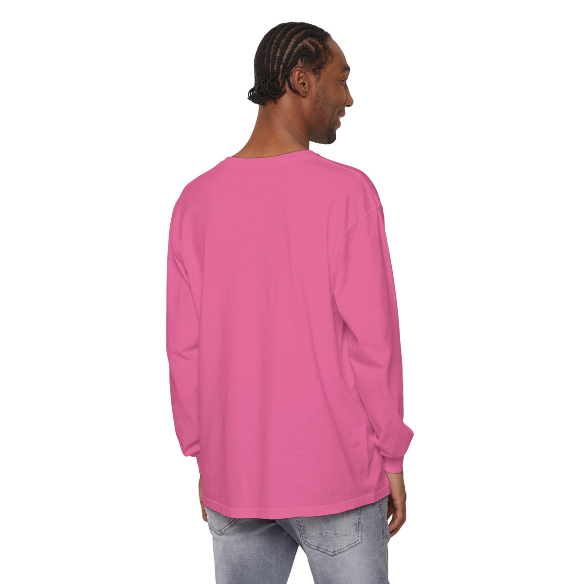 Hockey Grandma Comfort Colors Unisex Garment-dyed Long Sleeve T-Shirt