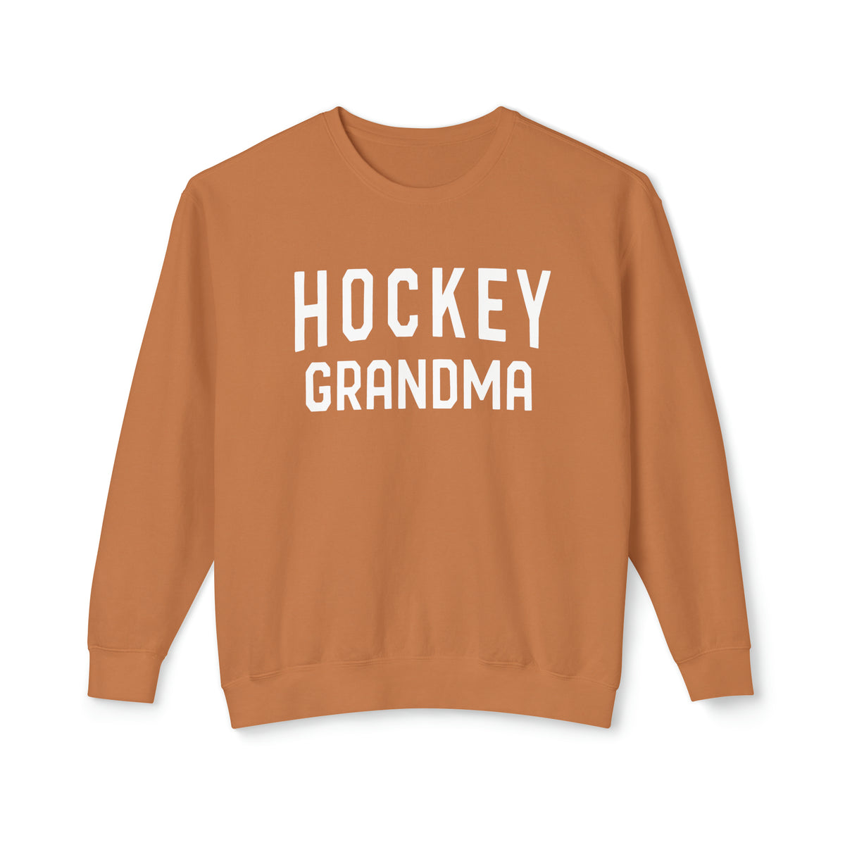 Hockey Grandma Comfort Colors Unisex Lightweight Crewneck Sweatshirt