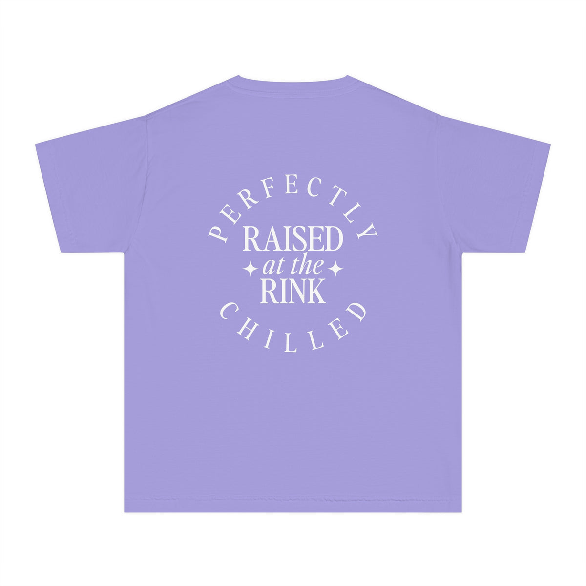 Raised at the Rink Comfort Colors Youth Midweight Tee