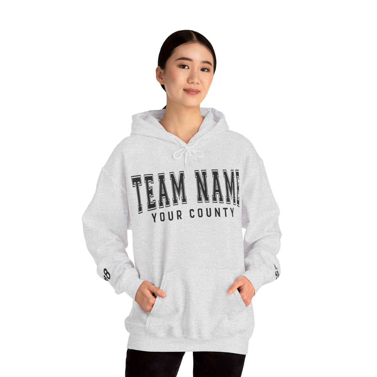 Custom Team Gildan Unisex Heavy Blend™ Hooded Sweatshirt