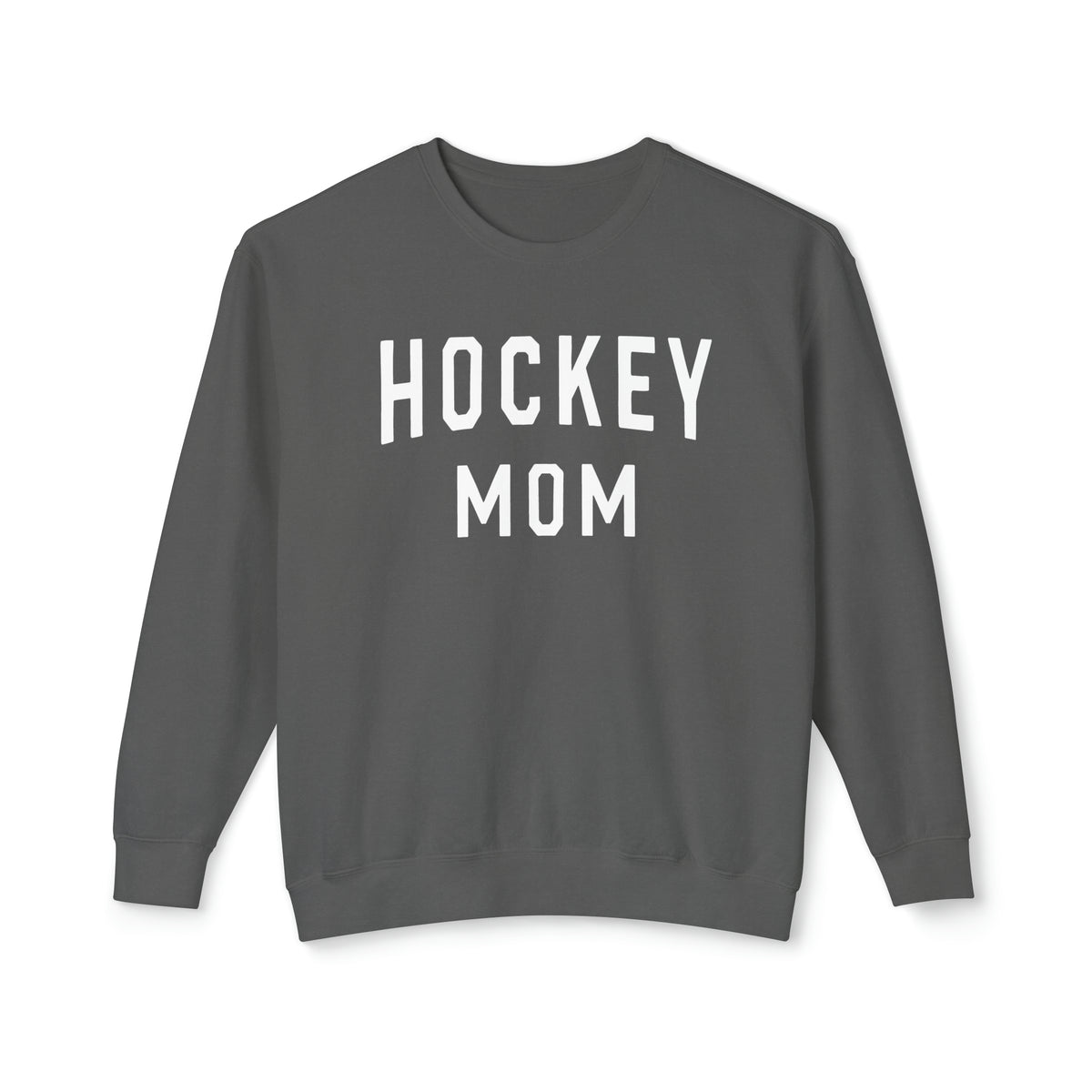 Hockey Mom Comfort Colors Unisex Lightweight Crewneck Sweatshirt