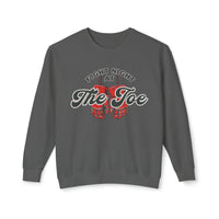 Fight Night At The Joe Comfort Colors Unisex Lightweight Crewneck Sweatshirt