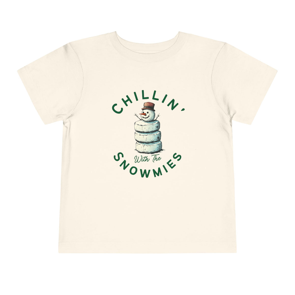 Chillin' with the Snowmies Toddler Short Sleeve Tee