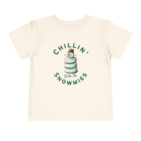 Chillin' with the Snowmies Toddler Short Sleeve Tee