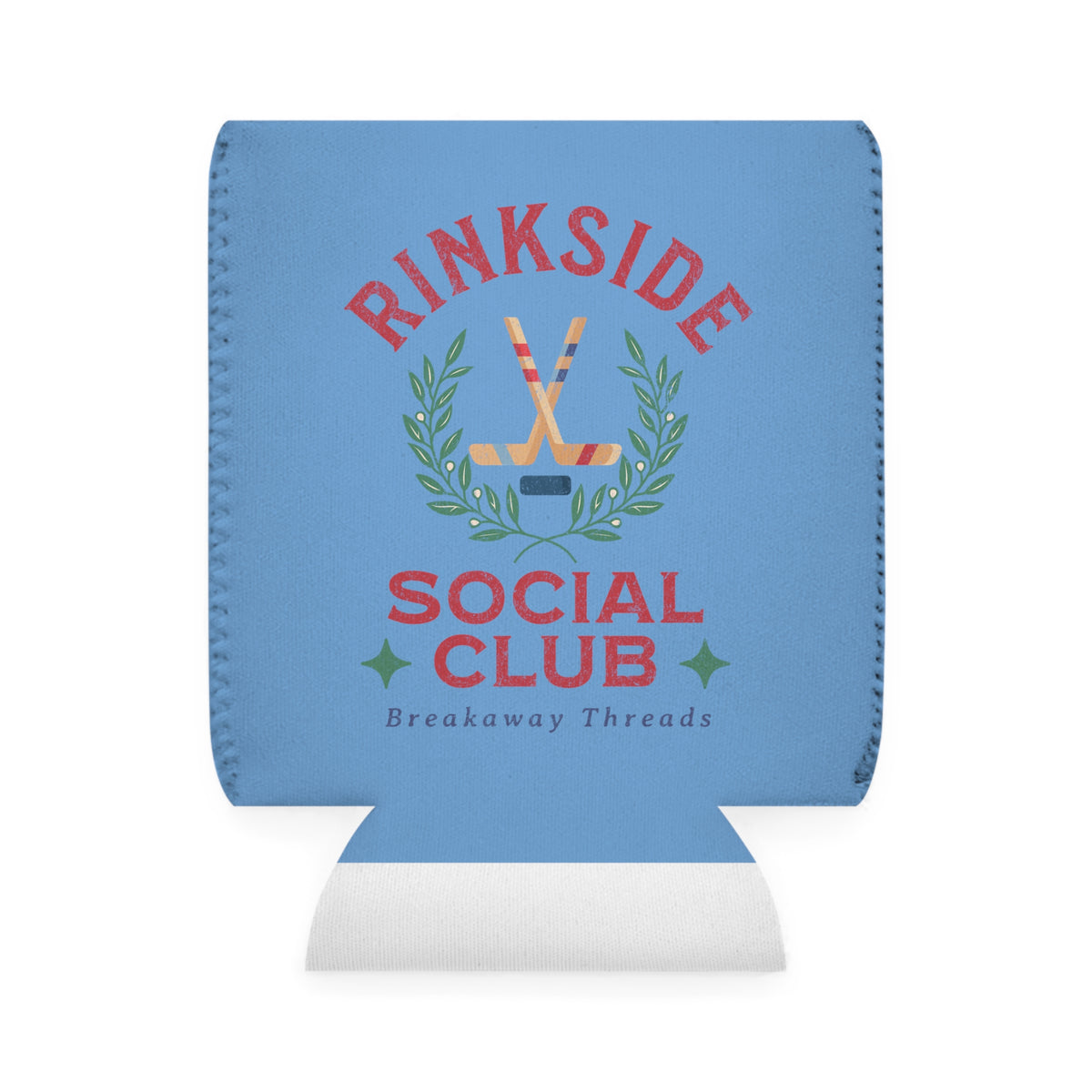 Rinkside Social Club Can Cooler Sleeve