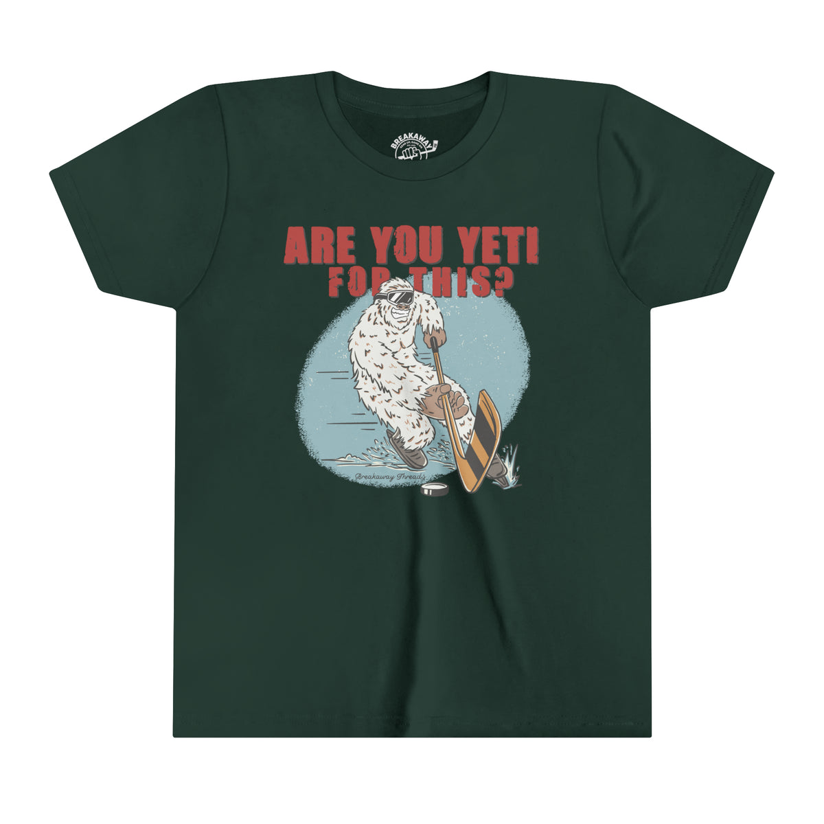 Are You Yeti For This Youth Short Sleeve Tee