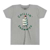 Chillin' with the Snowmies Youth Short Sleeve Tee