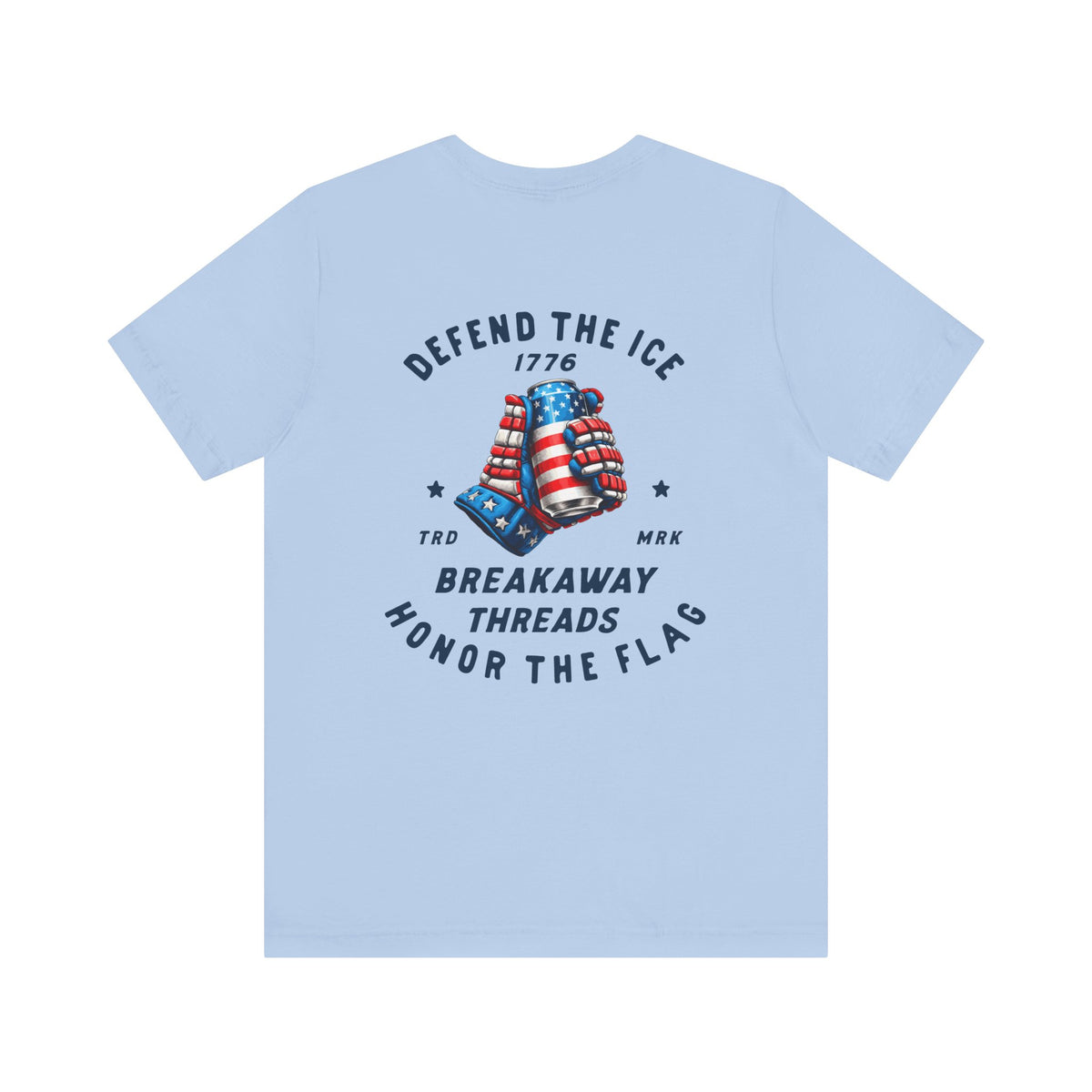 Defend the Ice Honor the Flag Unisex Jersey Short Sleeve Tee