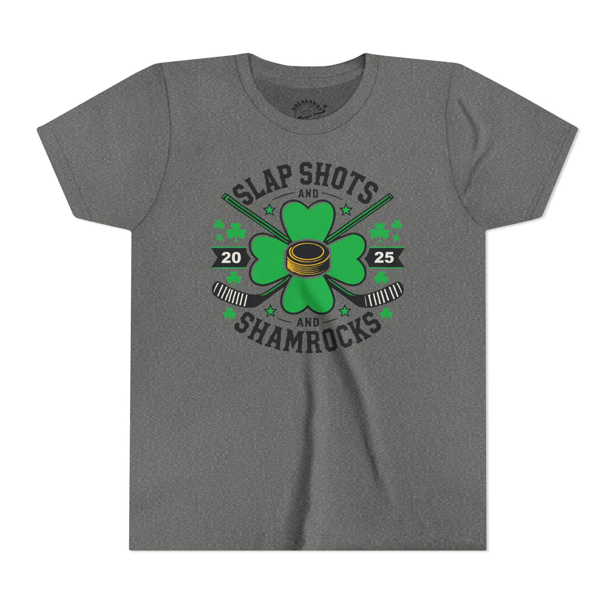 Slap Shots and Shamrocks Youth Short Sleeve Tee