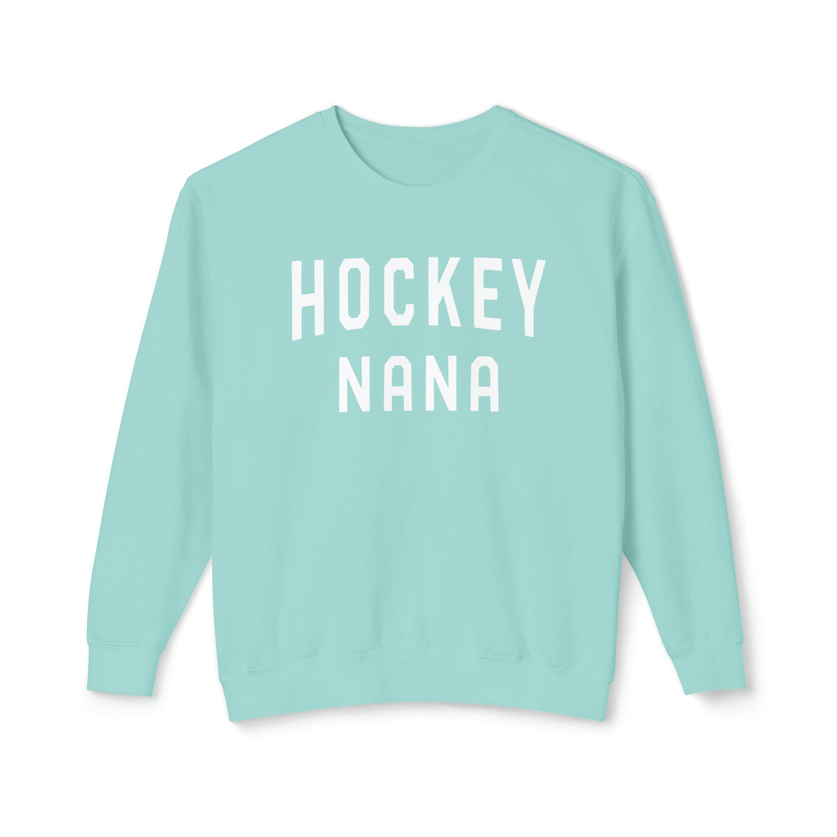 Hockey Nana Comfort Colors Unisex Lightweight Crewneck Sweatshirt