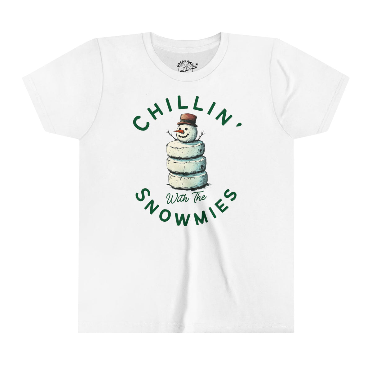 Chillin' with the Snowmies Youth Short Sleeve Tee