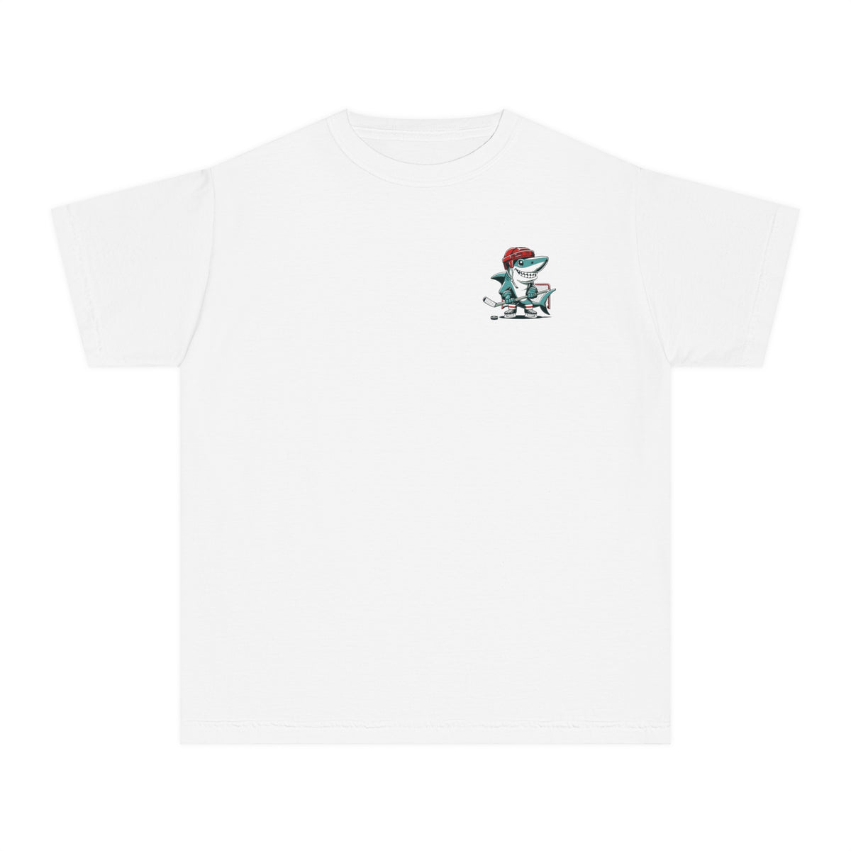 Rink Shark Comfort Colors Youth Midweight Tee