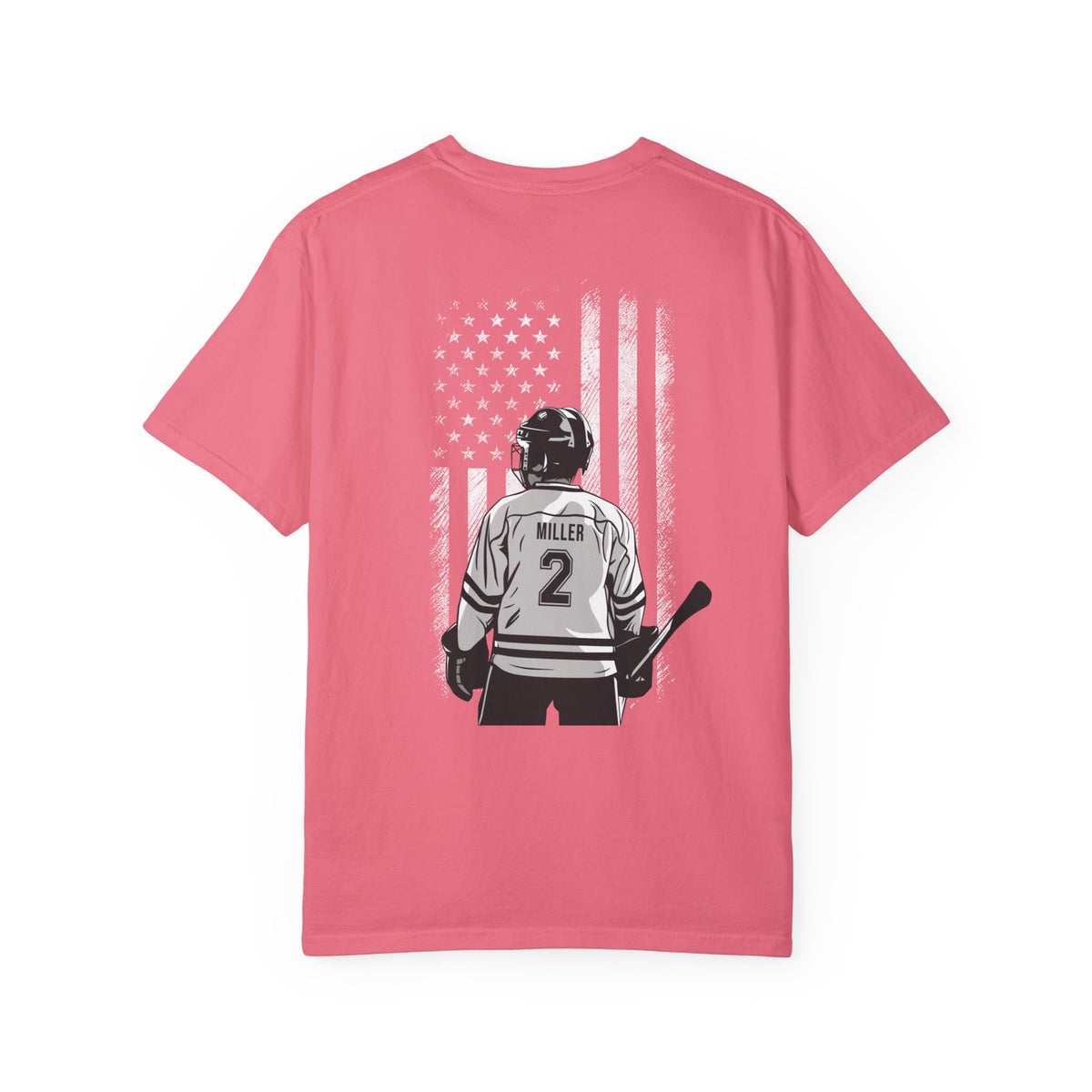 Custom Hockey Mom Comfort Colors Unisex Garment-Dyed T-shirt