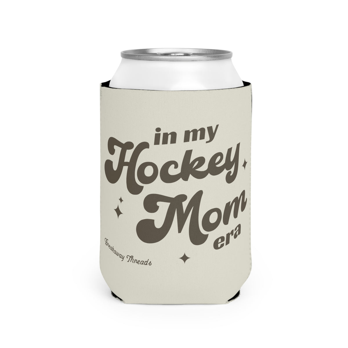 In My Hockey Mom Era Can Cooler Sleeve