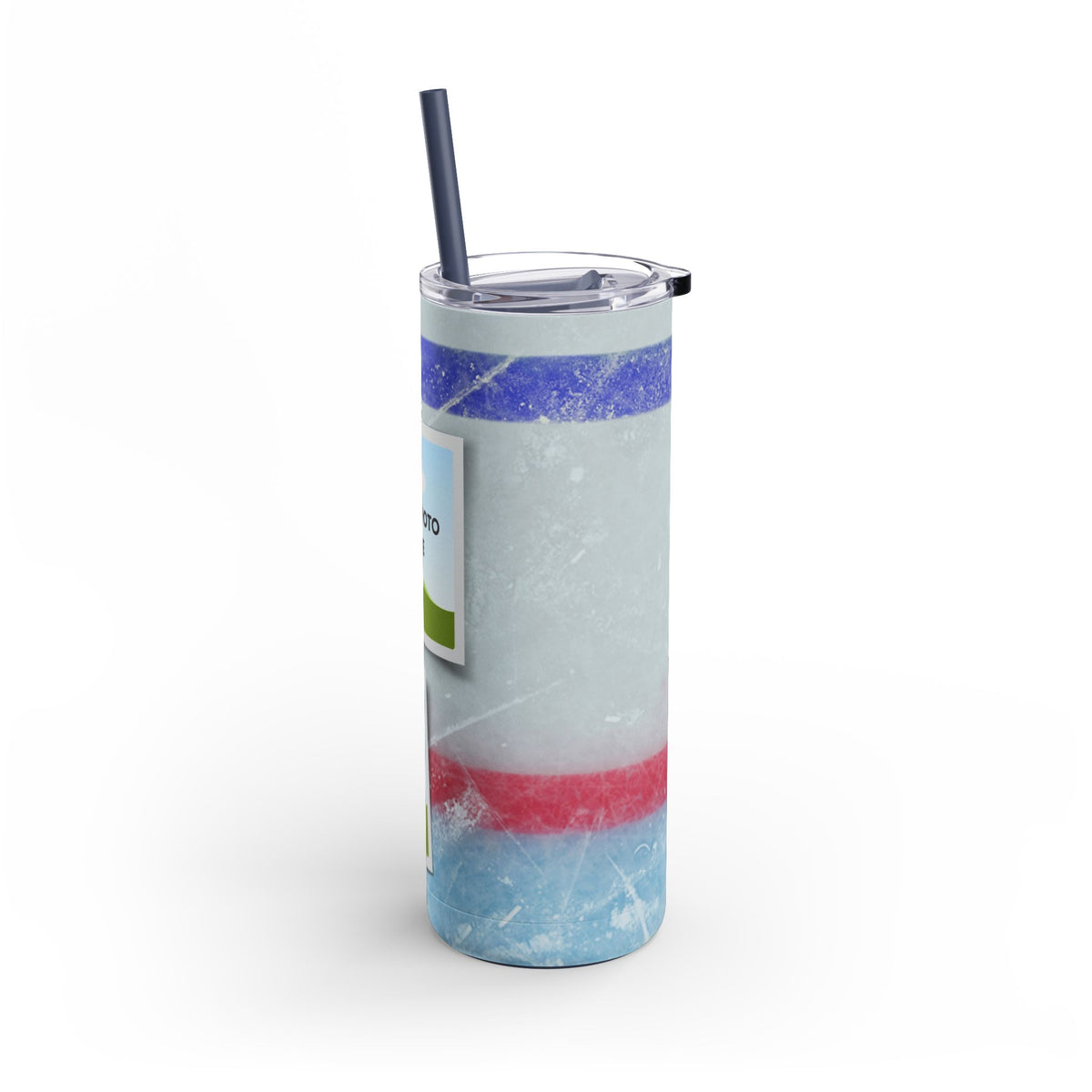 Custom Rink Maars Maker Skinny Matte Tumbler, 20oz