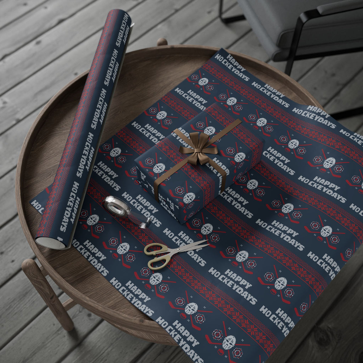 Happy Hockeydays Wrapping Paper