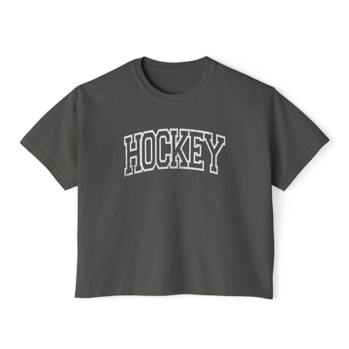 Hockey Comfort Colors Women's Boxy Tee