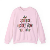 The Jolliest Bunch of Hockey *Bonus* Moms this Side of the Hockey Rink Unisex Heavy Blend™ Crewneck Sweatshirt