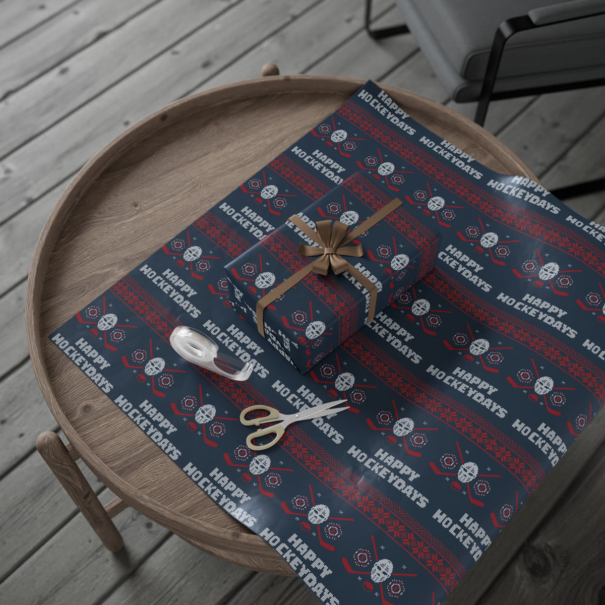 Happy Hockeydays Wrapping Paper