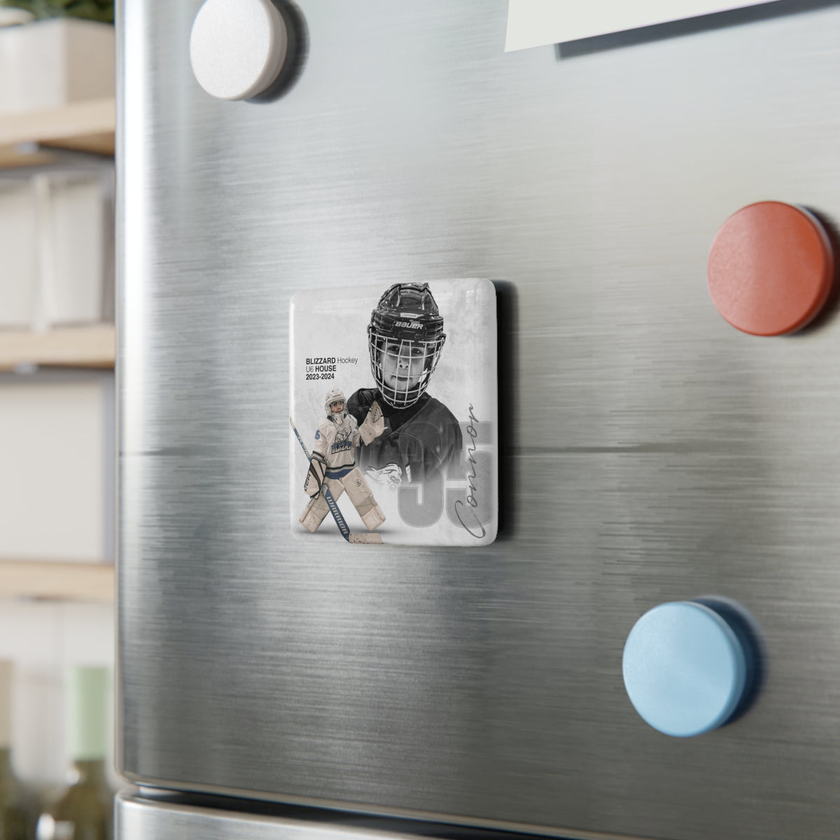 Custom Player Porcelain Magnet