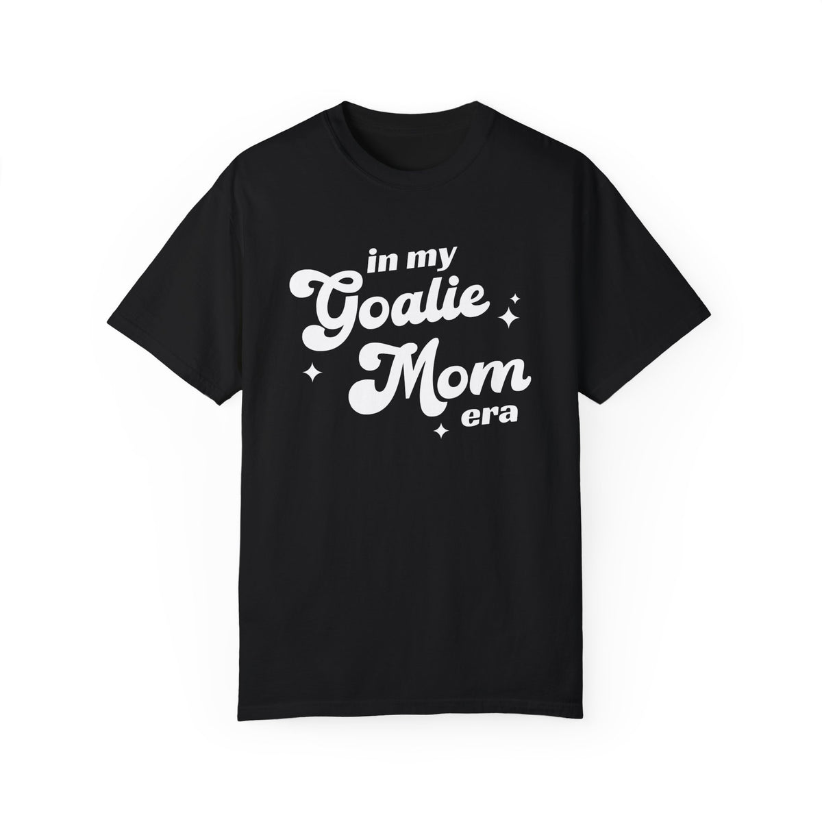 In My Goalie Mom Era Comfort Colors Unisex Garment-Dyed T-shirt