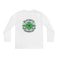 Slap Shots and Shamrocks Youth Long Sleeve Competitor Tee