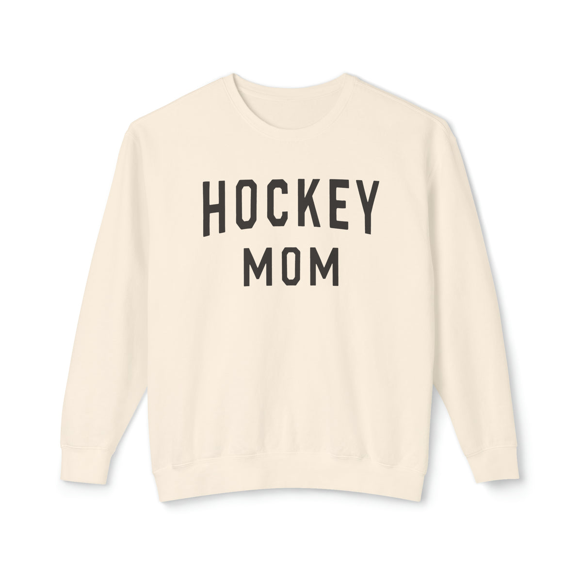 Hockey Mom Comfort Colors Unisex Lightweight Crewneck Sweatshirt