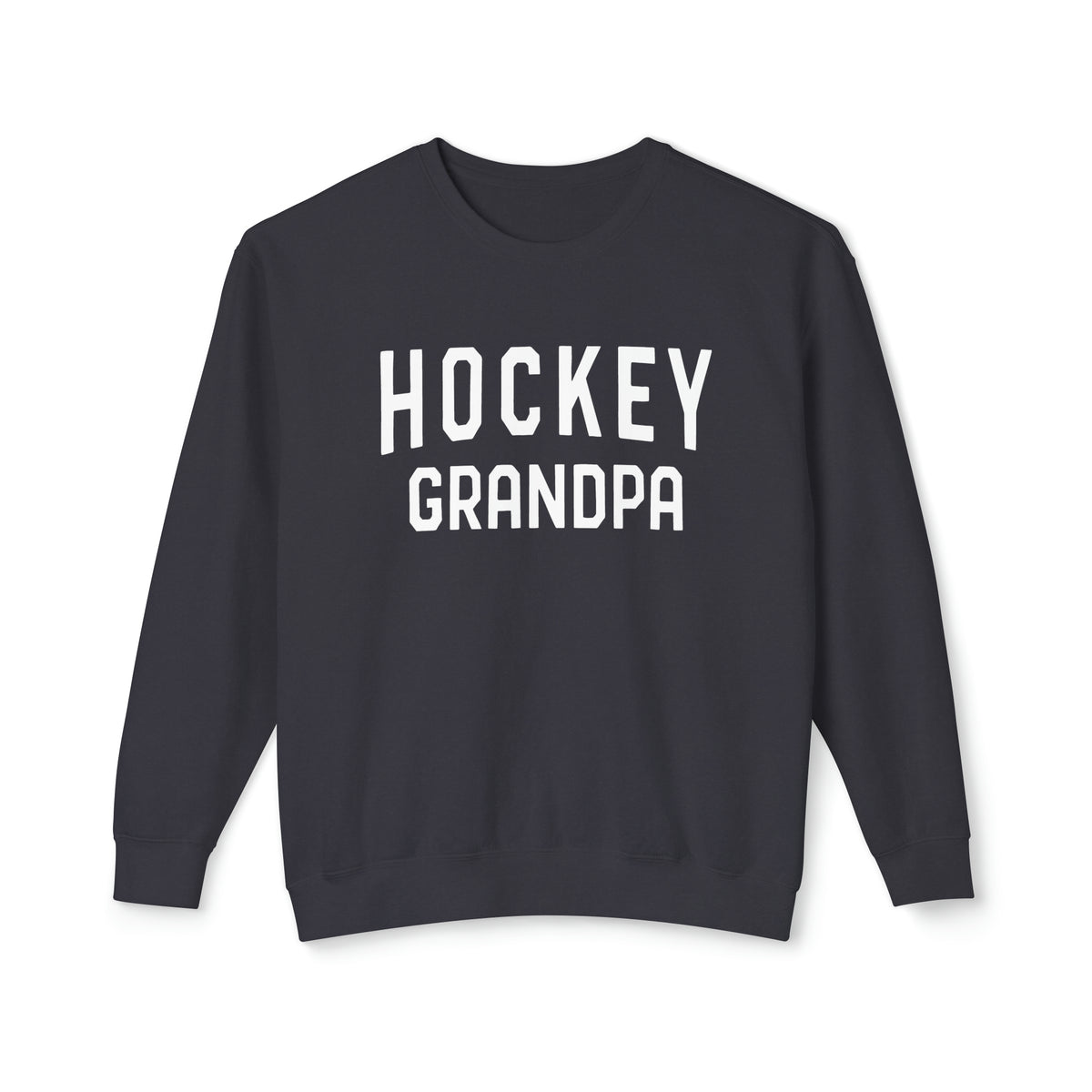 Hockey Grandpa Comfort Colors Unisex Lightweight Crewneck Sweatshirt