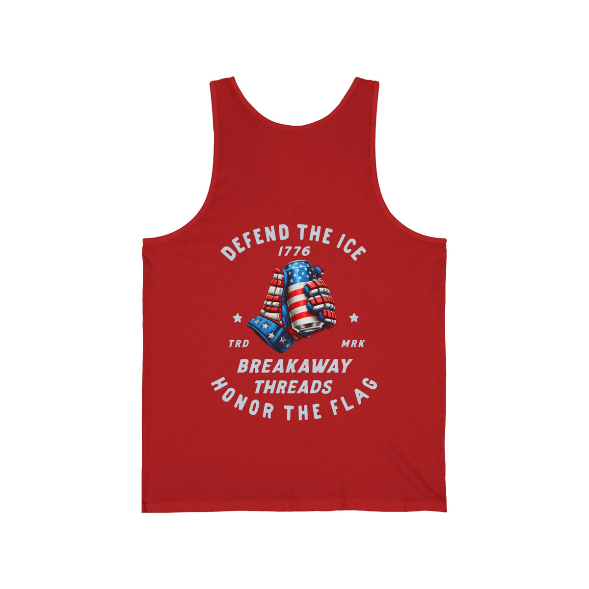 Defend the Ice Honor the Flag Unisex Jersey Tank